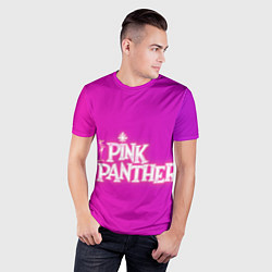 Футболка спортивная мужская Pink panther, цвет: 3D-принт — фото 2