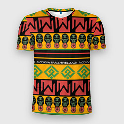 Мужская спорт-футболка Цвета африки