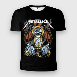Футболка спортивная мужская Металлика - Metallica, цвет: 3D-принт