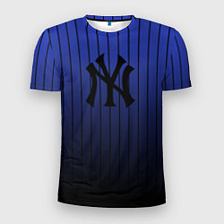 Футболка спортивная мужская New York Yankees, цвет: 3D-принт