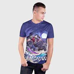 Футболка спортивная мужская Сампо Хонкай Стар Рейл, цвет: 3D-принт — фото 2