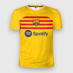 Футболка спортивная мужская Барселона форма 2223 третья, цвет: 3D-принт