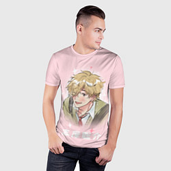 Футболка спортивная мужская Sousuke Shima - Skip and Loafer, цвет: 3D-принт — фото 2