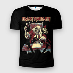 Футболка спортивная мужская Iron Maiden - судья, цвет: 3D-принт