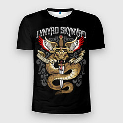 Футболка спортивная мужская Lynyrd Skynyrd - южный рок, цвет: 3D-принт