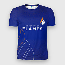 Футболка спортивная мужская Форма Copenhagen Flames, цвет: 3D-принт