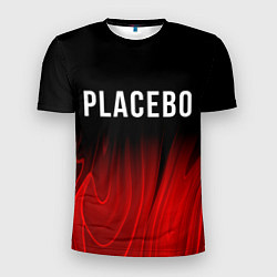 Футболка спортивная мужская Placebo red plasma, цвет: 3D-принт