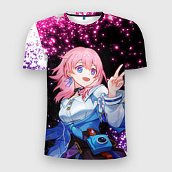 Футболка спортивная мужская Star rail - хонкай, цвет: 3D-принт