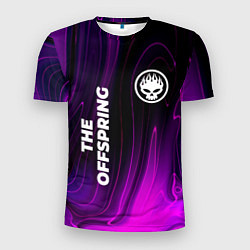 Мужская спорт-футболка The Offspring violet plasma