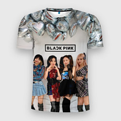 Футболка спортивная мужская Blackpink girls, цвет: 3D-принт