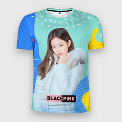 Футболка спортивная мужская Blackpink winter style, цвет: 3D-принт