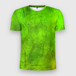 Мужская спорт-футболка Зелёная фантазия