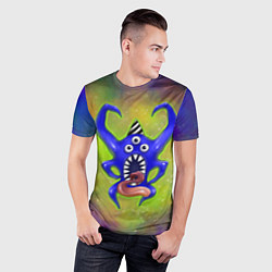Футболка спортивная мужская Nabnab - паук, цвет: 3D-принт — фото 2