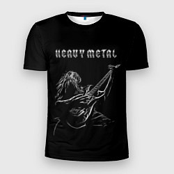 Футболка спортивная мужская Heavy metal metalhead, цвет: 3D-принт