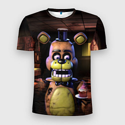 Футболка спортивная мужская Five Nights at Freddy, цвет: 3D-принт