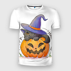 Мужская спорт-футболка ХэллоуиН для праздника