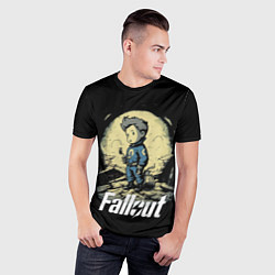 Футболка спортивная мужская Fallout boy, цвет: 3D-принт — фото 2