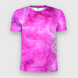 Футболка спортивная мужская Розовый нежный фон, цвет: 3D-принт