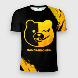 Футболка спортивная мужская Danganronpa - gold gradient, цвет: 3D-принт