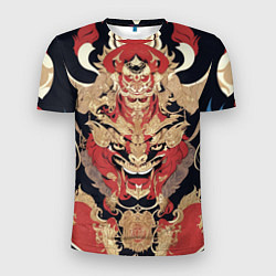 Футболка спортивная мужская Татуировка дух дракона, цвет: 3D-принт