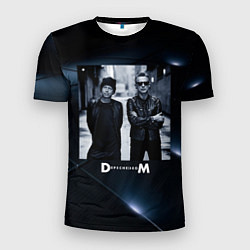 Футболка спортивная мужская Depeche Mode - Мартин и Дэйв, цвет: 3D-принт