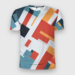 Мужская спорт-футболка Геометрический узор - нейросеть