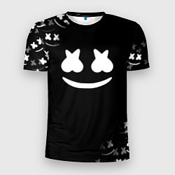 Мужская спорт-футболка Marshmello black collection