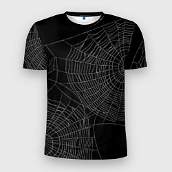 Футболка спортивная мужская Spider паутина, цвет: 3D-принт