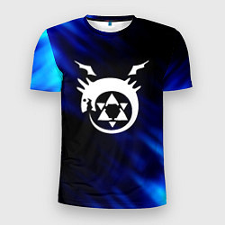 Мужская спорт-футболка Fullmetal Alchemist soul