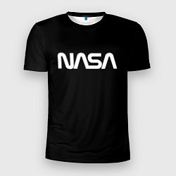 Футболка спортивная мужская NASA space logo, цвет: 3D-принт