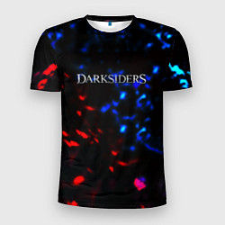 Футболка спортивная мужская Darksiders space logo, цвет: 3D-принт