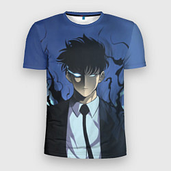 Футболка спортивная мужская Solo leveling - Сон Джин Ву, цвет: 3D-принт