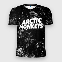 Футболка спортивная мужская Arctic Monkeys black ice, цвет: 3D-принт