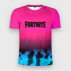 Футболка спортивная мужская Fortnite текстура броня, цвет: 3D-принт