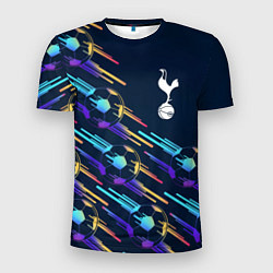 Мужская спорт-футболка Tottenham градиентные мячи