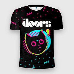 Футболка спортивная мужская The Doors - rock star cat, цвет: 3D-принт