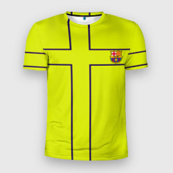 Футболка спортивная мужская Barcelona fc club sport, цвет: 3D-принт
