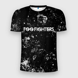 Футболка спортивная мужская Foo Fighters black ice, цвет: 3D-принт