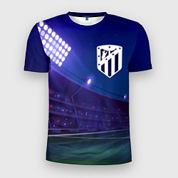 Мужская спорт-футболка Atletico Madrid ночное поле