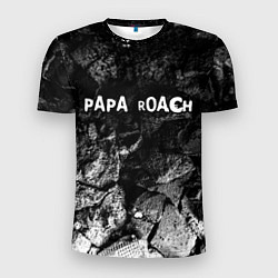 Футболка спортивная мужская Papa Roach black graphite, цвет: 3D-принт