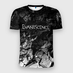 Футболка спортивная мужская Evanescence black graphite, цвет: 3D-принт