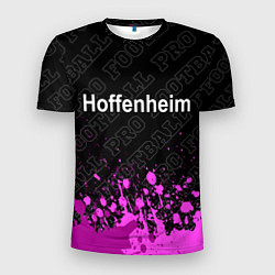 Футболка спортивная мужская Hoffenheim pro football посередине, цвет: 3D-принт