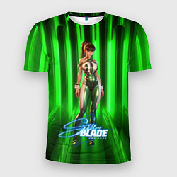 Футболка спортивная мужская Stellar Blade green Eve, цвет: 3D-принт