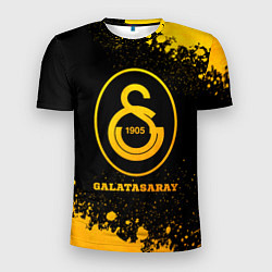 Футболка спортивная мужская Galatasaray - gold gradient, цвет: 3D-принт