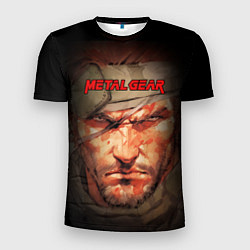 Футболка спортивная мужская Metal gear Venom Snake, цвет: 3D-принт