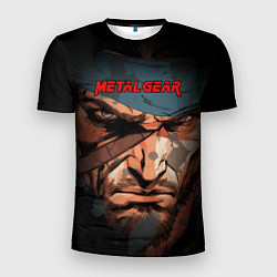 Футболка спортивная мужская Metal gear Venom Snake, цвет: 3D-принт