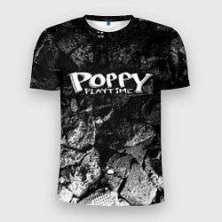 Футболка спортивная мужская Poppy Playtime black graphite, цвет: 3D-принт