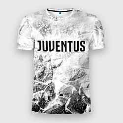 Футболка спортивная мужская Juventus white graphite, цвет: 3D-принт