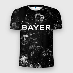 Мужская спорт-футболка Bayer 04 black ice