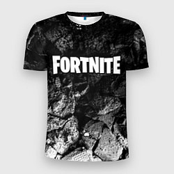 Футболка спортивная мужская Fortnite black graphite, цвет: 3D-принт